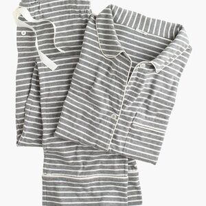 Jcrew Dreamy Cotton Pajamas in Stripe
